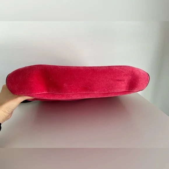 Y2K Juicy Couture Rare Vintage Pink Large Crossbody - Picture 14 of 16